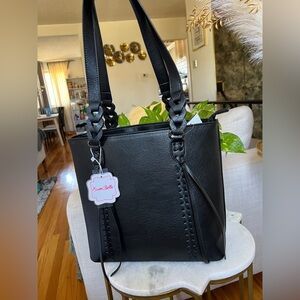 Black Women's Tote Bag